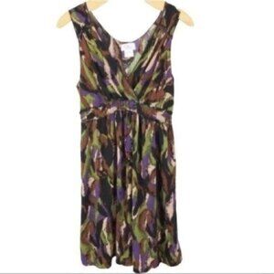 Oh Baby By Motherhood 100% Rayon Sleeveless Maternity Dress Size Large